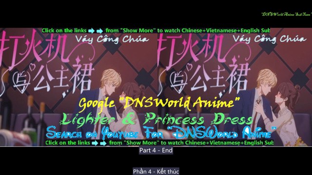 ▄Anime6▄打火机与公主裙 (第4部分) – Lighter & Princess Dress (End Part 4) – Váy Công Chúa (Hết Phần 4) - Da Huo Ji Yu Gong Zhu Qun (Part 4)