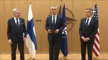 Finlandiya, Cumhurbaşkanı Sauli Niinistö'ye katılım belgesinin teslim edilmesi ile resmi olarak NATO'nun 31. üyesi oldu.