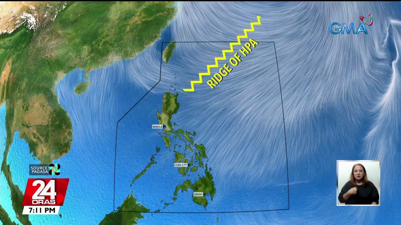 Epekto ng trough o extension ng LPA sa Mindanao...