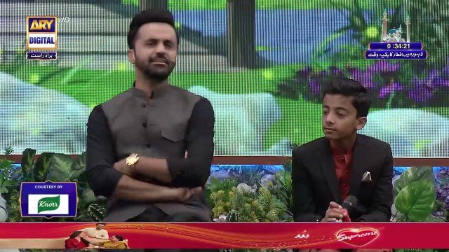 Nannhe Mehmaan | Kids Segment | Ahmed Shah | Waseem Badami | 4th April 2023 #shaneiftar