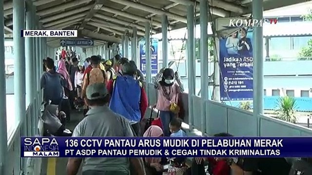Rawan Tindak Kriminal, 136 CCTV Dipasang di Area Pelabuhan Merak