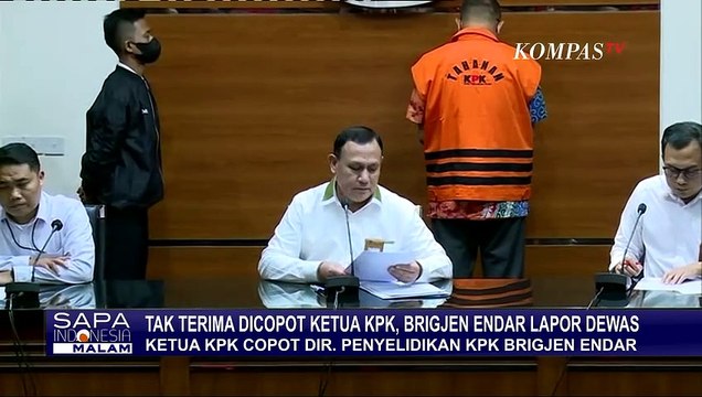 Tak Terima Diberhentikan, Brigjen Endar Laporkan Ketua dan Sekjen KPK ke Dewas KPK