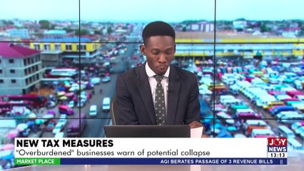 New Revenue Measures: Overburdened business warn of potential collapse - Market Place