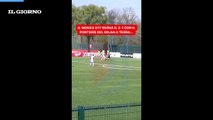 Partita Under 17, il Monza segna col portiere a terra, poi lascia fare gol a Milan