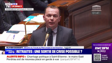 Olivier Dussopt à Danièle Obono: " Votre projet, c'est la ruine et l'appauvrissement des Français"