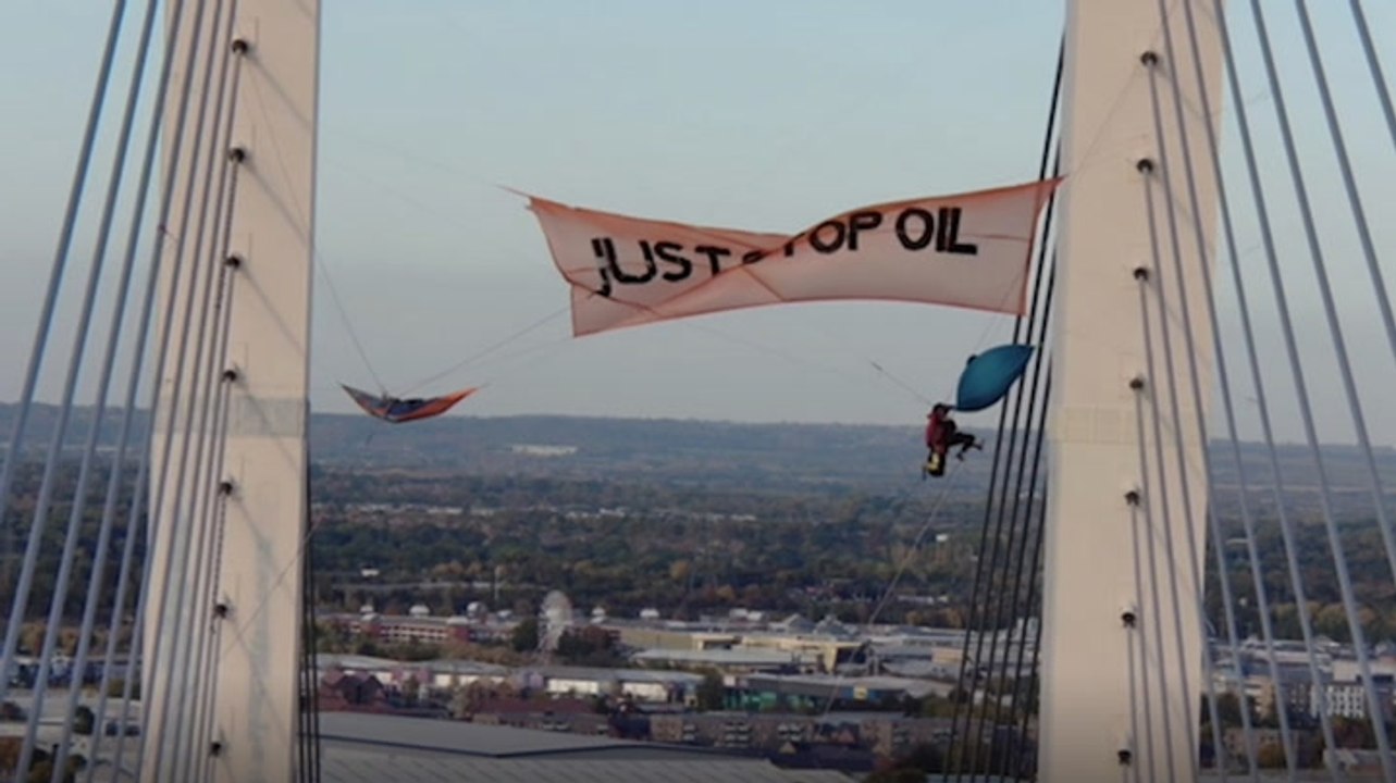Just Stop Oil activists guilty of public nuisance over Dartford Crossing bridge protest