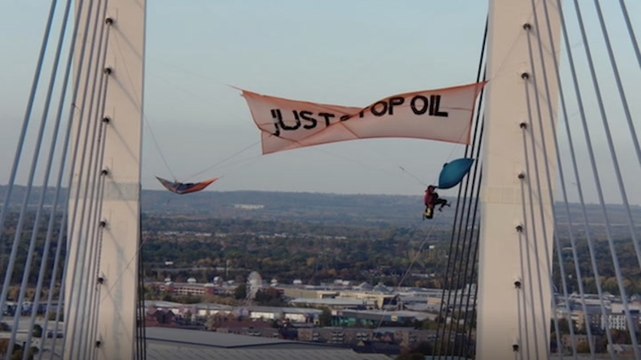 Just Stop Oil activists guilty of public nuisance over Dartford Crossing bridge protest