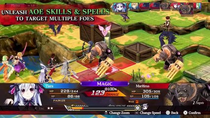 Fairy Fencer F: Refrain Chord - Gameplay Trailer | PS5 & PS4 Games