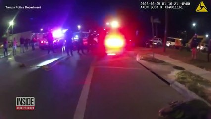 Brave Cop Wrangles Alligator in Street in Florida