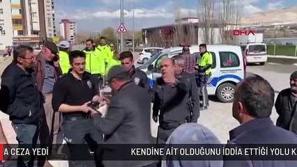 KENDİNE AİT OLDUĞUNU İDDİA ETTİĞİ YOLU KAPATTI, GERÇEK ANLAŞILINCA CEZA YEDİ