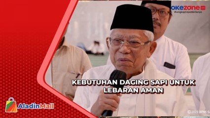 Wapres Pastikan Kebutuhan Daging Sapi untuk Lebaran Aman, Begini Langkahnya