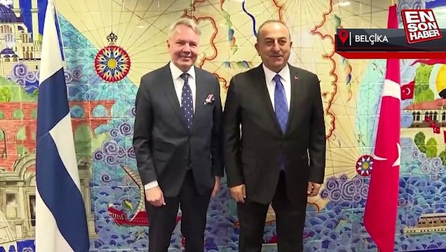 Mevlüt Çavuşoğlu, Finlandiya Dışişleri Bakanı Pekka Haavisto ile görüştü