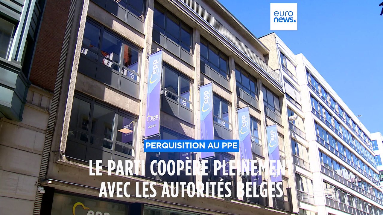Perquisition au siège du Parti populaire européen