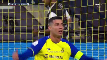 ملخص مباراة النصر وأبها | كريستيانو رونالدو يقلب الطاولة بهدف عابر للقارات | الدوري السعودي18-3-  2023