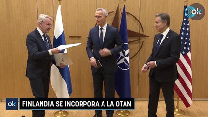 Rusia amenaza con tomar medidas tras el ingreso definitivo de Finlandia en la OTAN
