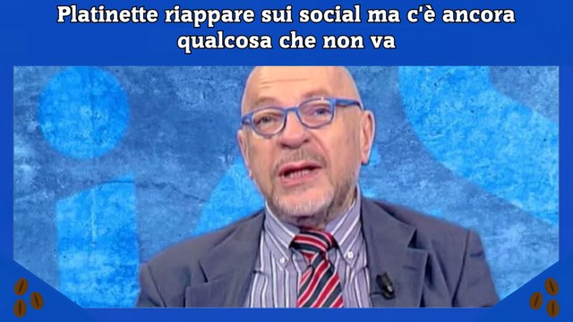 Platinette riappare sui social ma c'è ancora qualcosa che non va