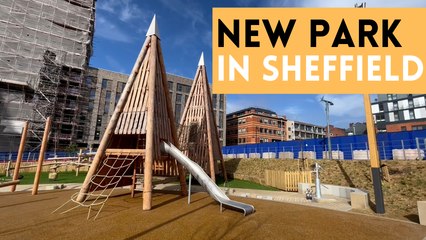 A sneak peek into Pound's Park - new Sheffield outdoor space built for children and young people in the city