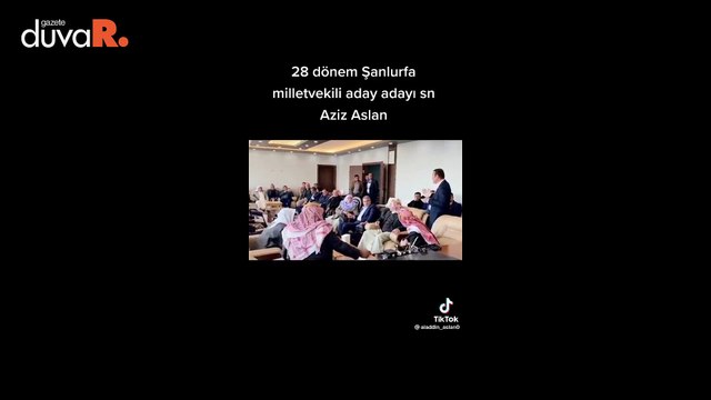 AK Parti Şanlıurfa Milletvekili aday adayının kalaşnikof taşıyan adamlarıyla yapması dikkat çekti