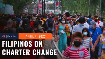 41% of Filipinos now back charter change, up by 10 points from September 2022 – survey
