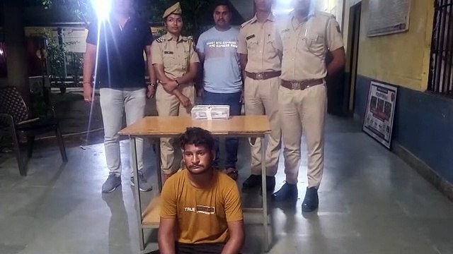 पिस्टल लेकर वारदात की फिराक में था, पुलिस ने दबोचा बदमाश