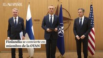 Finlandia se convierte en miembro oficial de la OTAN