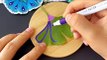 DIY beautiful natural leaf  art || natural leaf painting ||creative art ideas 