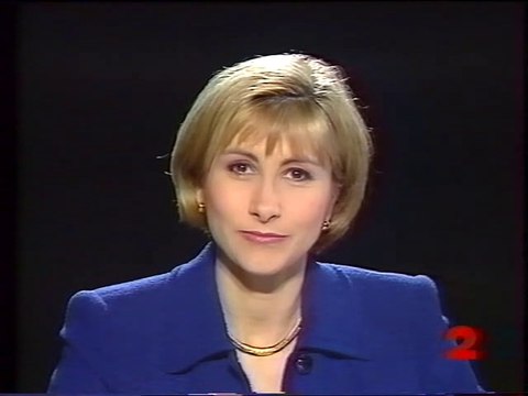 France 2 - 23 Décembre 1998 - Teasers, pubs, Au Nom Du Sport , début JT Nuit (Florence Duprat)