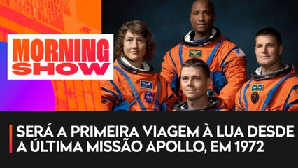 NASA anuncia tripulantes da missão à Lua em 2024