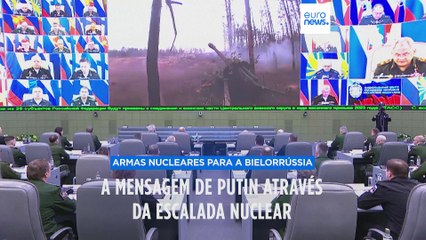 Descargar video: Putin e os planos de enviar armas nucleares para a Bielorrússia