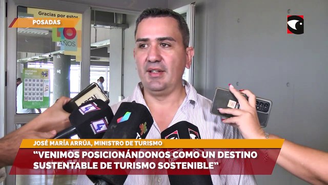 En Misiones, “venimos posicionándonos como un destino sustentable de turismo sostenible”, afirmó el ministro de turismo José María Arrúa