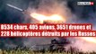 Après 8534 chars et 405 avions détruits par l'armée russe, Kiev a reçu 57 chars