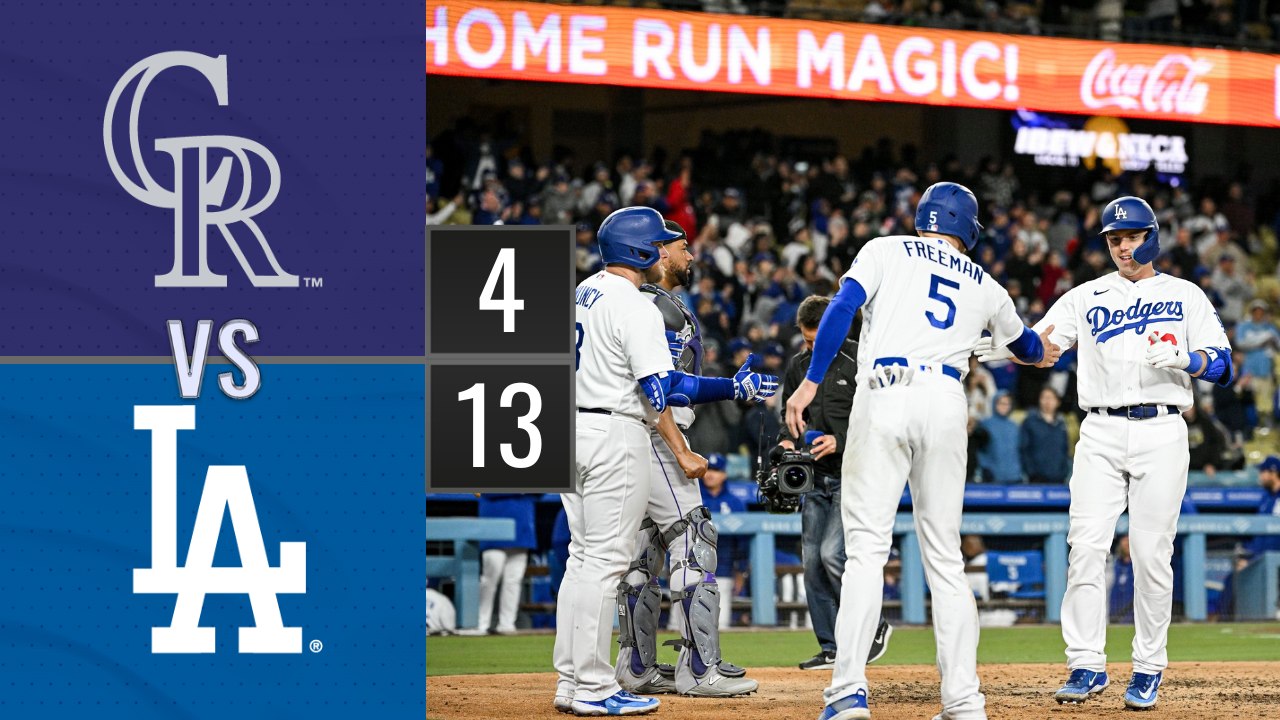 Resumen Rockies de Colorado vs Dodgers de Los Ángeles | MLB 03-04-2023