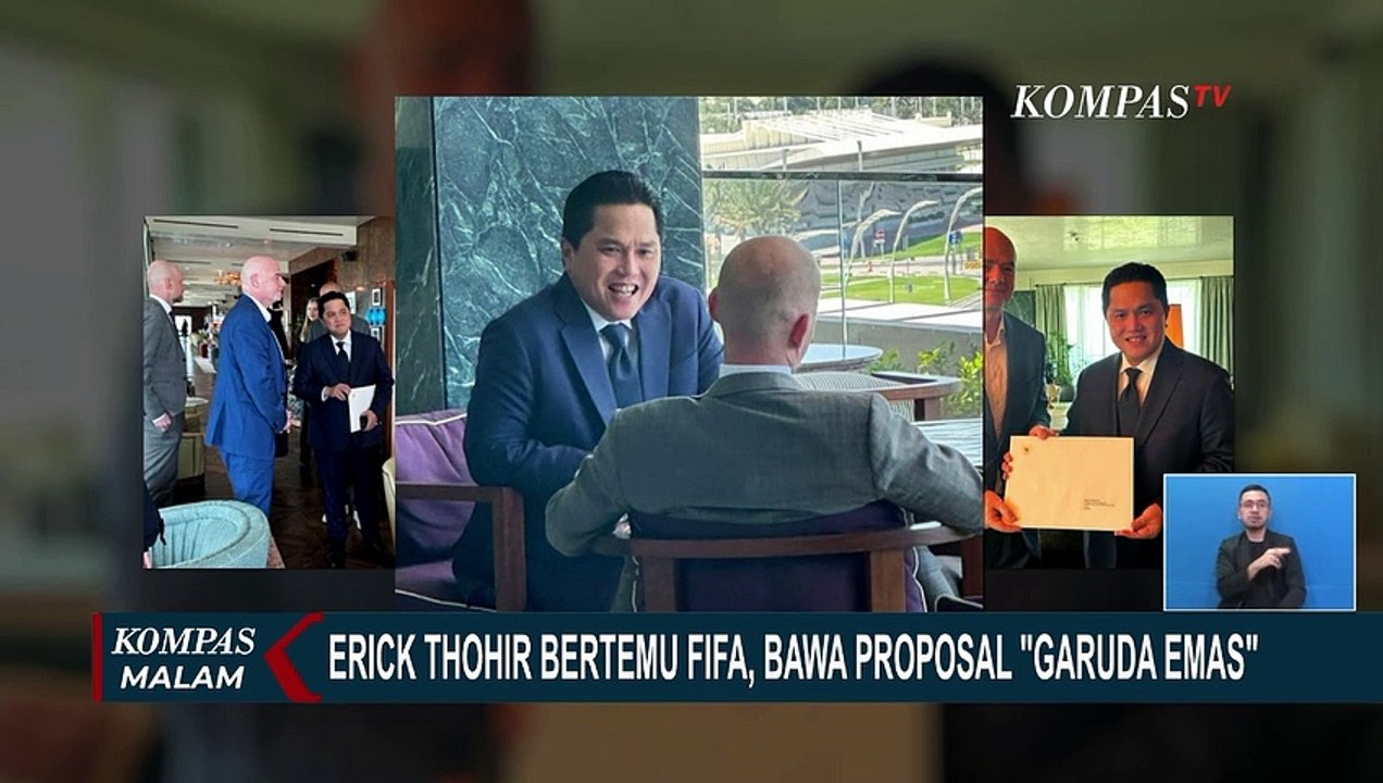 Kembali Temui FIFA, Erick Thohir Bawa Blueprint Transformasi Sepak Bola