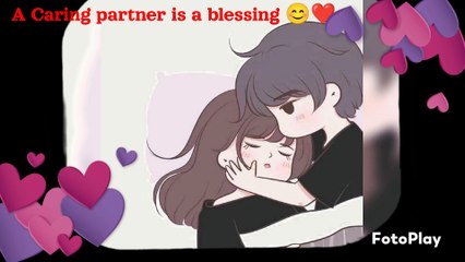 A Caring partner is a blessing ❤️
