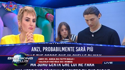 Amici 22, Arisa ha fatto male i  calcoli? Così Wax dà i numeri