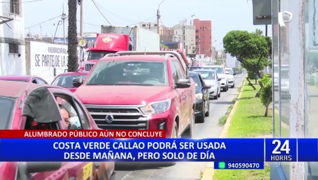 Costa Verde Callao: este martes inicia marcha blanca, pero solo de día