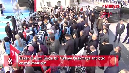 Bakan Kurum: Güçlü bir Türkiye bırakmaya ant içtik ve çok kararlıyız