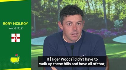 McIlroy backs Tiger as Masters favourite...if there were fewer hills