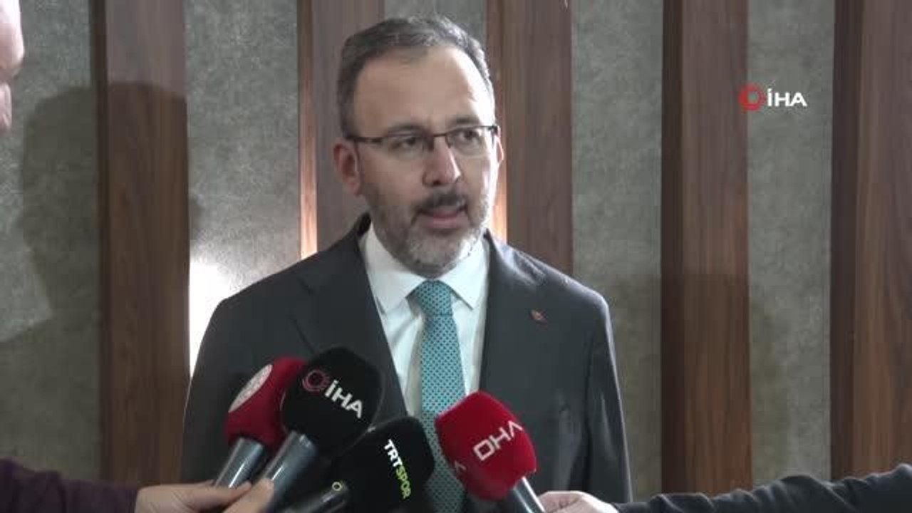 Bakan Kasapoğlu: "Sporun sosyal yanı, iyileştiren gücü ve rehabilite eden fonksiyonu hepimiz için çok değerli"