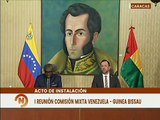 Instalan en Caracas la primera reunión de la Comisión Mixta Venezuela-Guinea Bissau