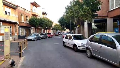 La Plaza Mayor de la pedanía murciana de Guadalupe donde se ubica la sucursal de CaixaBank atracada el 23 de marzo.