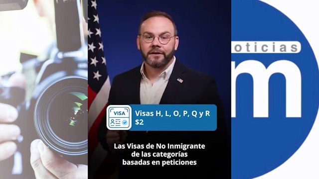 Subirán el valor de las visas americanas en el consulado de Colombia