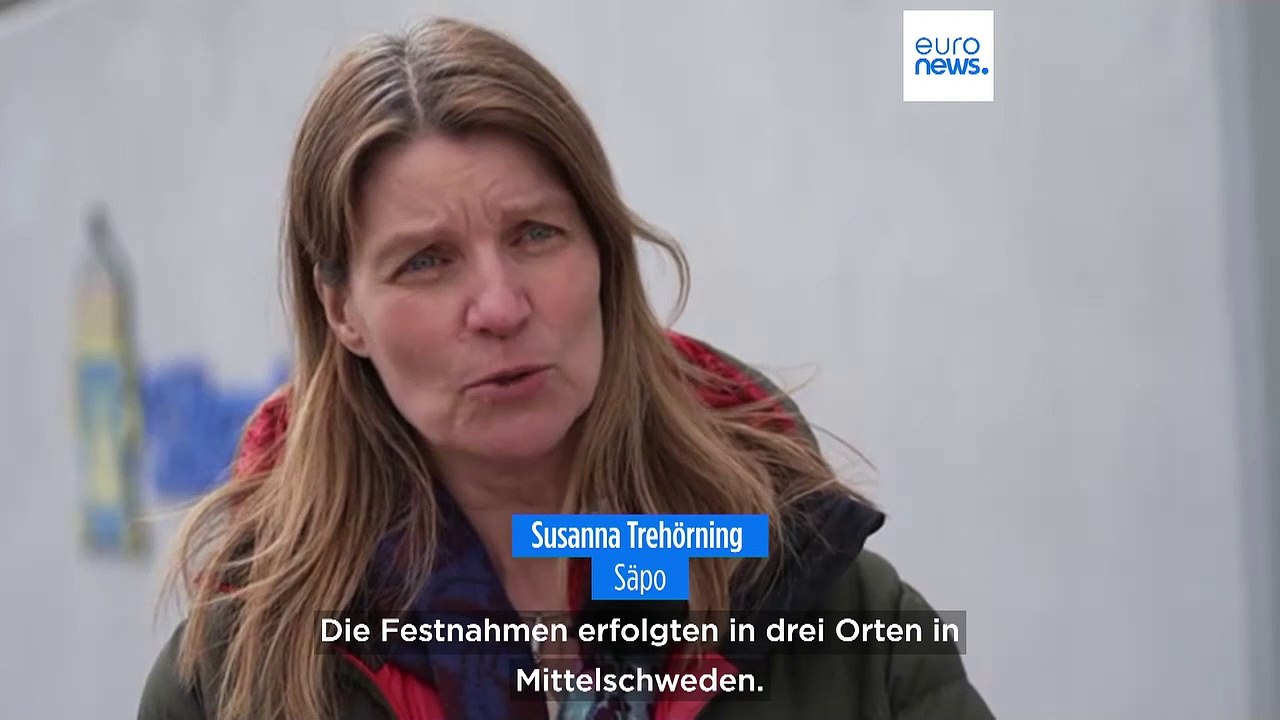 Fünf Terrorverdächtige in Schweden festgenommen