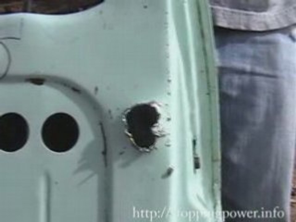 Remington 700 300 Win Mag vs Car door