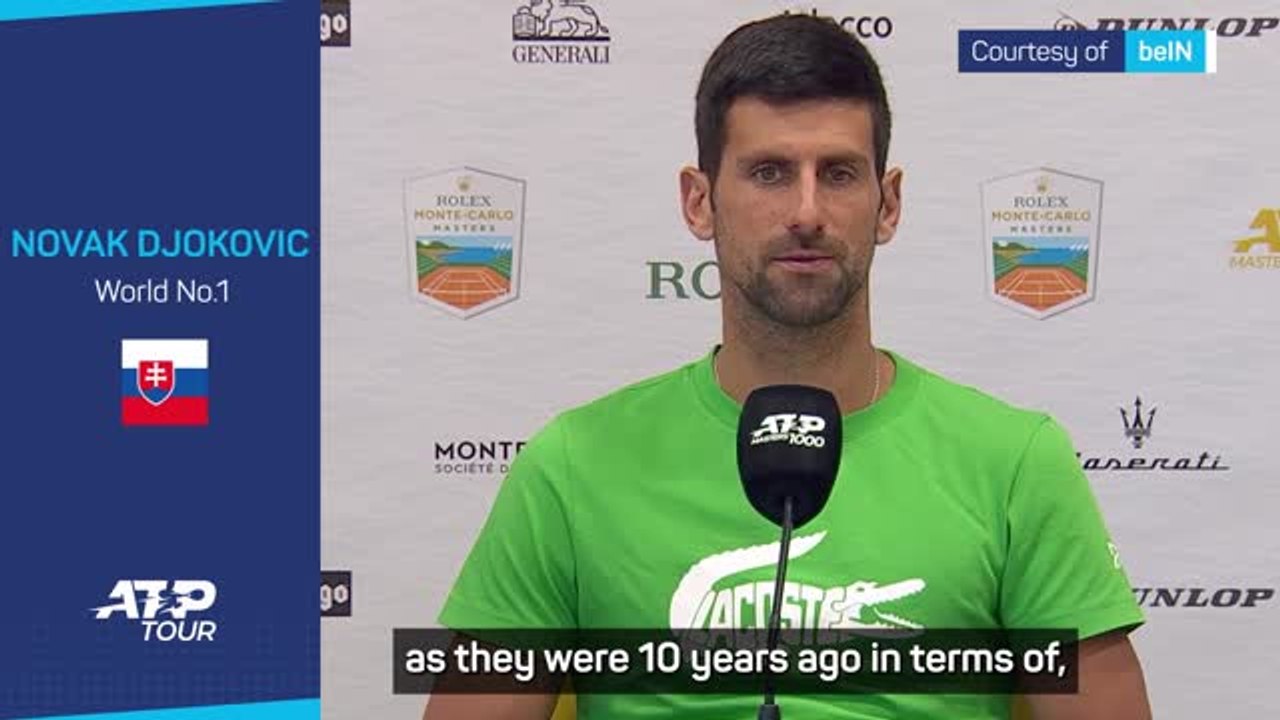 I play in fewer tournaments to conserve energy - Djokovic