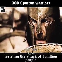 300 Spartans Against Huge Army 