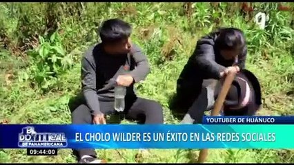 El 'cholo Wilder': youtuber huanuqueño es un éxito en redes sociales