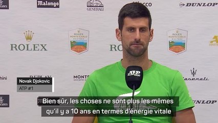 Monte Carlo - Djokovic veut être à son meilleur niveau à Roland Garros