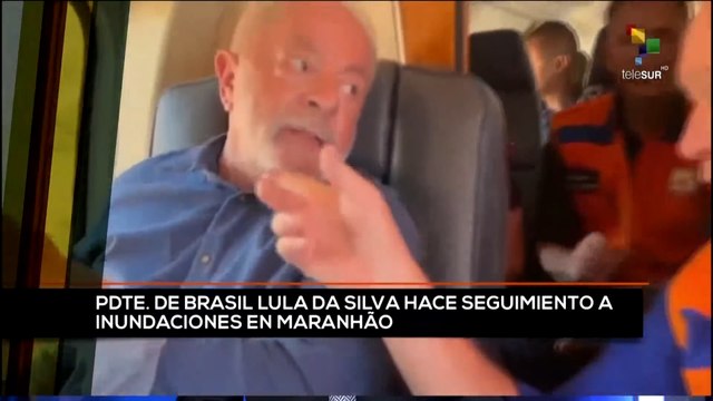 teleSUR Noticias 17:30 09-04: Pdte. de Brasil, Lula da Silva, hace seguimiento a inundaciones en Maranhão