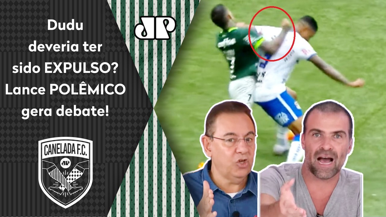 "É FALTA DE VERGONHA NA CARA! O Dudu DEU UM SOCO no cara, e o árbitro..." POLÊMICA no Palmeiras?